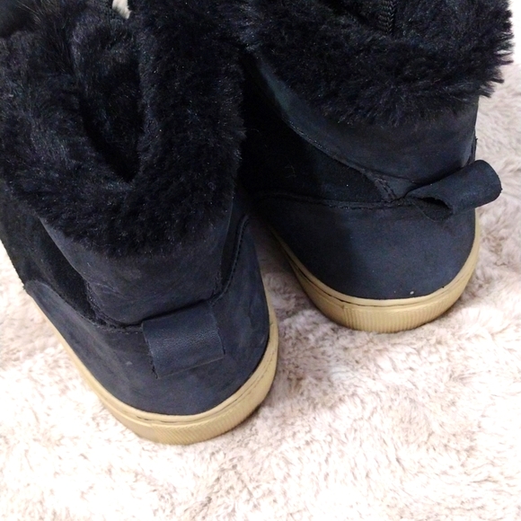 cougar waterproof ankle boots w faux fur size 9 - Picture 5 of 5